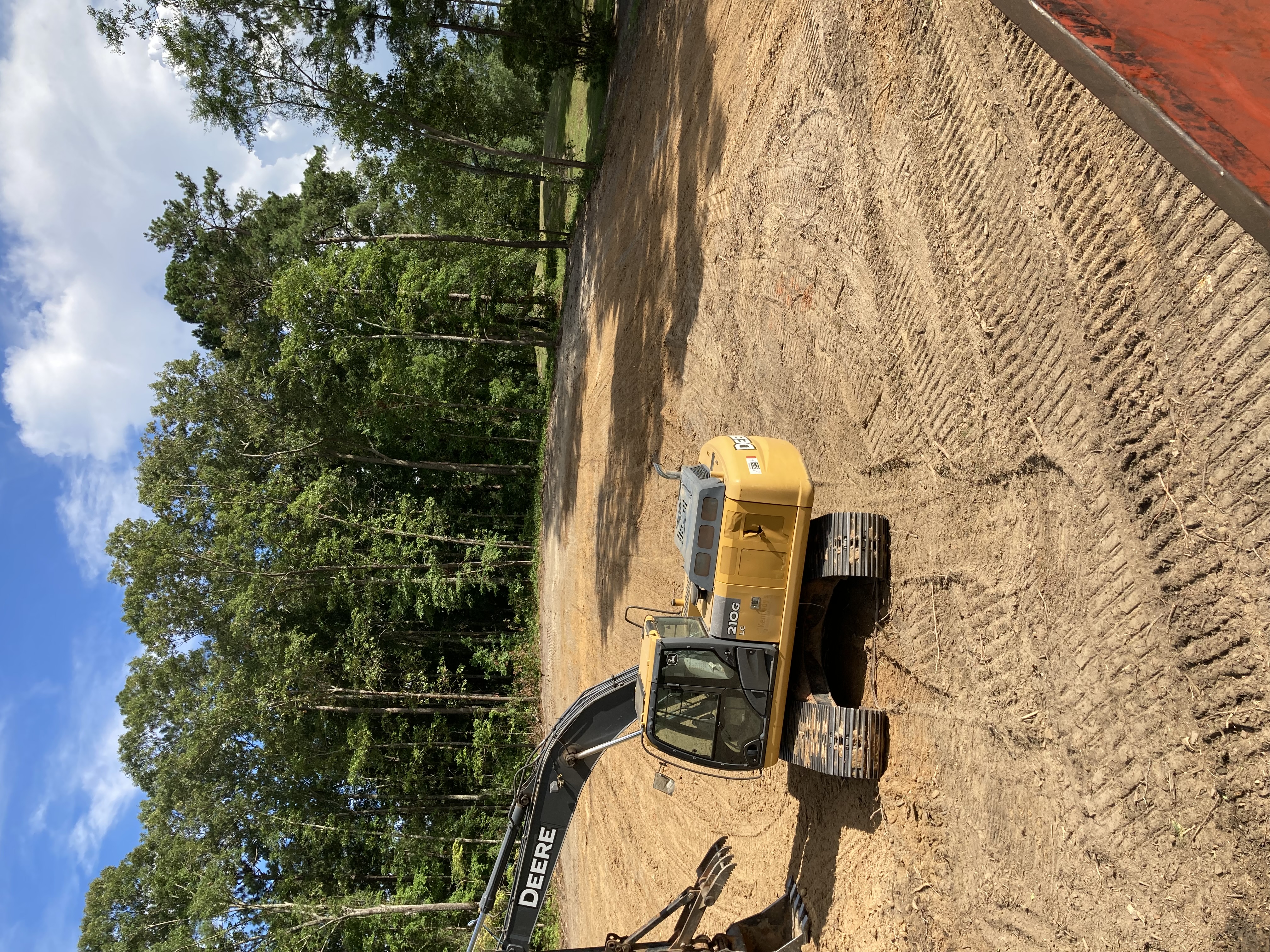 Lot clearing in Santee SC